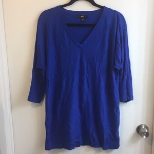 MOSSIMO 🐳 Royal Blue V-Neck Sweater